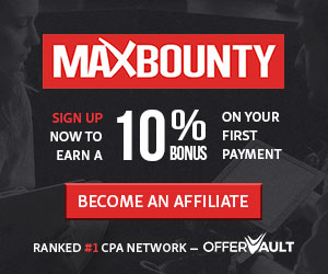 Sign up to MaxBounty